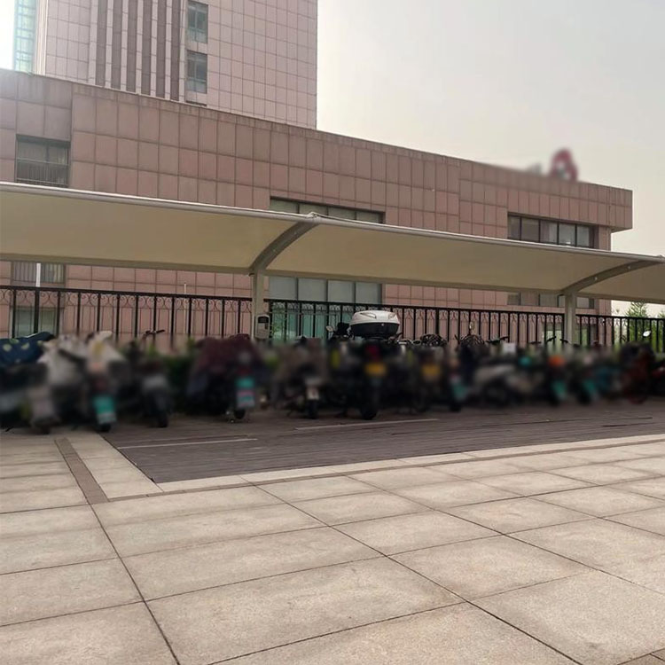 靖江市膜结构电动车棚