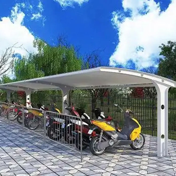 靖江市膜结构电动车棚